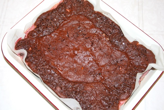 Himbeer-Käsekuchen-Brownies 2