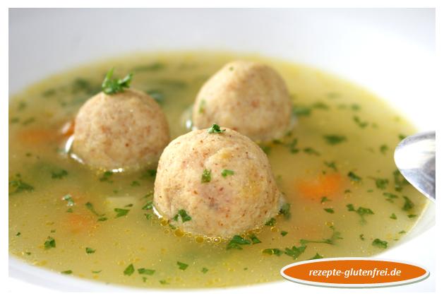 Semmelklößchen - Suppe - Tanja`s glutenfreies Kochbuch