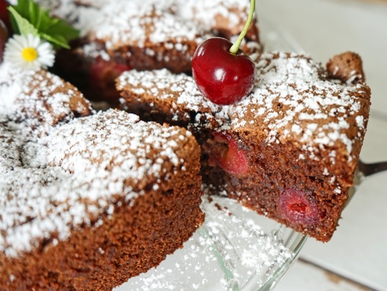 Versunkener Kirschkuchen - Tanja`s glutenfreies Kochbuch