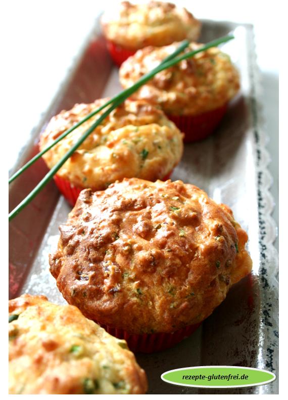 Pikante Schinken - Käse Muffins - Tanja`s glutenfreies Kochbuch