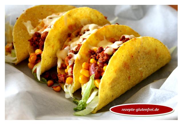 Tacos mit würziger Hackfleischsoße - Tanja`s glutenfreies Kochbuch