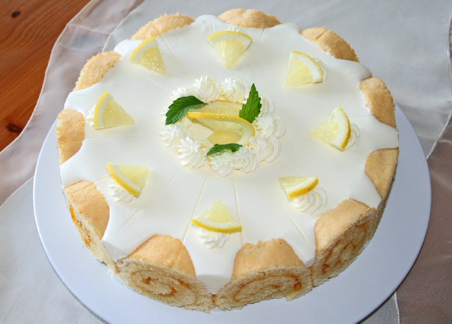 Zitronen-Buttermilch-Torte - Tanja`s glutenfreies Kochbuch